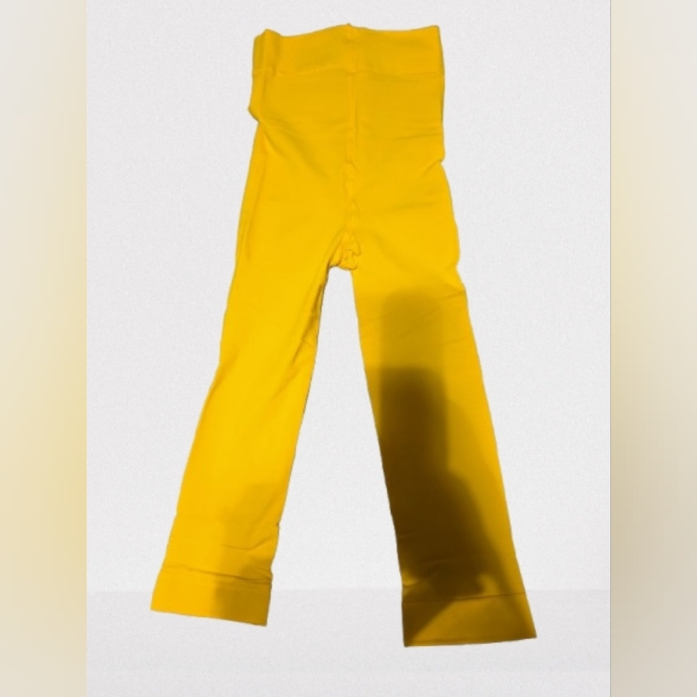 NWOT Snag Tights Footless Tights- Yellow -C (4/6)
